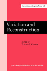 E-book, Variation and Reconstruction, John Benjamins Publishing Company