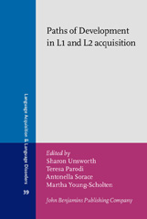 E-book, Paths of Development in L1 and L2 acquisition, John Benjamins Publishing Company