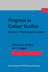 E-book, Progress in Colour Studies, John Benjamins Publishing Company