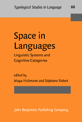 eBook, Space in Languages, John Benjamins Publishing Company