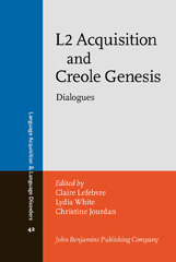 E-book, L2 Acquisition and Creole Genesis, John Benjamins Publishing Company