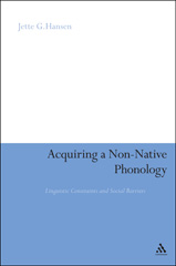 E-book, Acquiring a Non-Native Phonology, Hansen Edwards, Jette G., Bloomsbury Publishing
