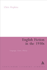 E-book, English Fiction in the 1930s, Bloomsbury Publishing