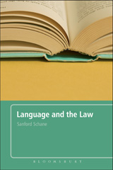 E-book, Language and the Law, Schane, Sanford, Bloomsbury Publishing