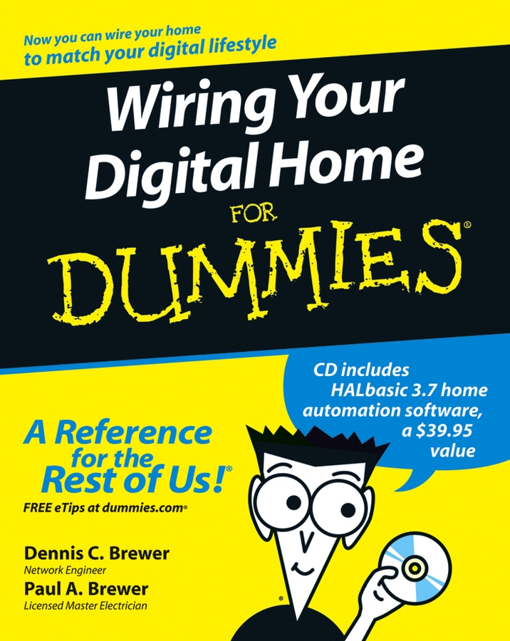 E-book, Wiring Your Digital Home For Dummies, For Dummies