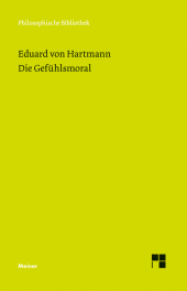 E-book, Die Gefühlsmoral, Felix Meiner Verlag