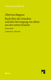 E-book, Buch über die Ursachen und den Hervorgang von allem aus der ersten Ursache : Erstes Buch. Zweisprachige Ausgabe, Felix Meiner Verlag
