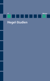 E-book, Hegel-Studien Band 41, Felix Meiner Verlag