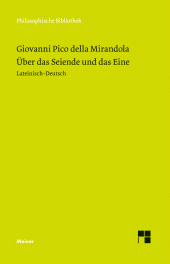 E-book, Über das Seiende und das Eine : Zweisprachige Ausgabe, Felix Meiner Verlag