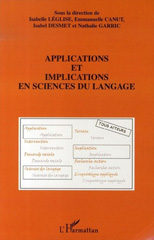E-book, Applications et implications en sciences du langage : actes des journées jeunes chercheurs, L'Harmattan