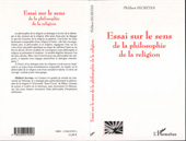 E-book, Essai sur le sens de la philosophie de la religion, L'Harmattan