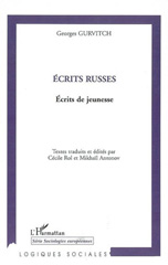 E-book, Ecrits russes : Ecrits de jeunesse, L'Harmattan