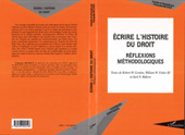 E-book, Ecrire l'histoire du droit : Réflexions méthodologiques, L'Harmattan