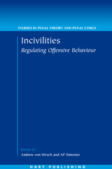 E-book, Incivilities, Hart Publishing