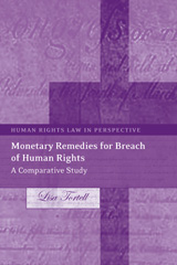 E-book, Monetary Remedies for Breach of Human Rights, Hart Publishing