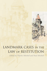 eBook, Landmark Cases in the Law of Restitution, Hart Publishing