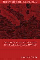 eBook, The National Courts' Mandate in the European Constitution, Hart Publishing