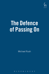 E-book, The Defence of Passing On, Hart Publishing