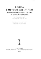 E-book, Logica e metodo scientifico nelle Contradictiones logicae di Girolamo Cardano, Istituti editoriali e poligrafici internazionali