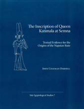 E-book, The Inscription of Queen Katimala at Semna : Textual Evidence for the Origins of the Napatan State, ISD