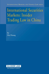 E-book, International Securities Markets, Huang, Hui., Kluwer Law International