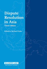 E-book, Dispute Resolution in Asia, Kluwer Law International