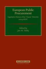 E-book, European Public Procurement, Kluwer Law International