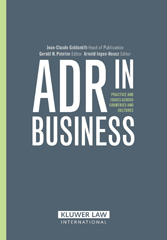 E-book, ADR in Business, Goldsmith, Jean-Claude, Kluwer Law International