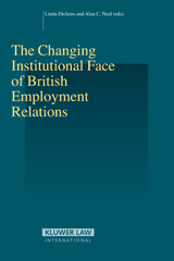 E-book, The Changing Institutional Face of British Employment Relations, Wolters Kluwer