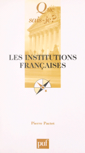eBook, Les institutions françaises, Presses universitaires de France (réédition numérique FeniXX)