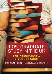 E-book, Postgraduate Study in the UK : The International Student's Guide, Sage