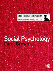 E-book, Social Psychology, Brown, Carol, Sage