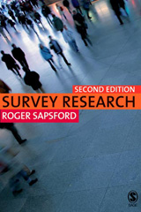 E-book, Survey Research, Sapsford, Roger, Sage