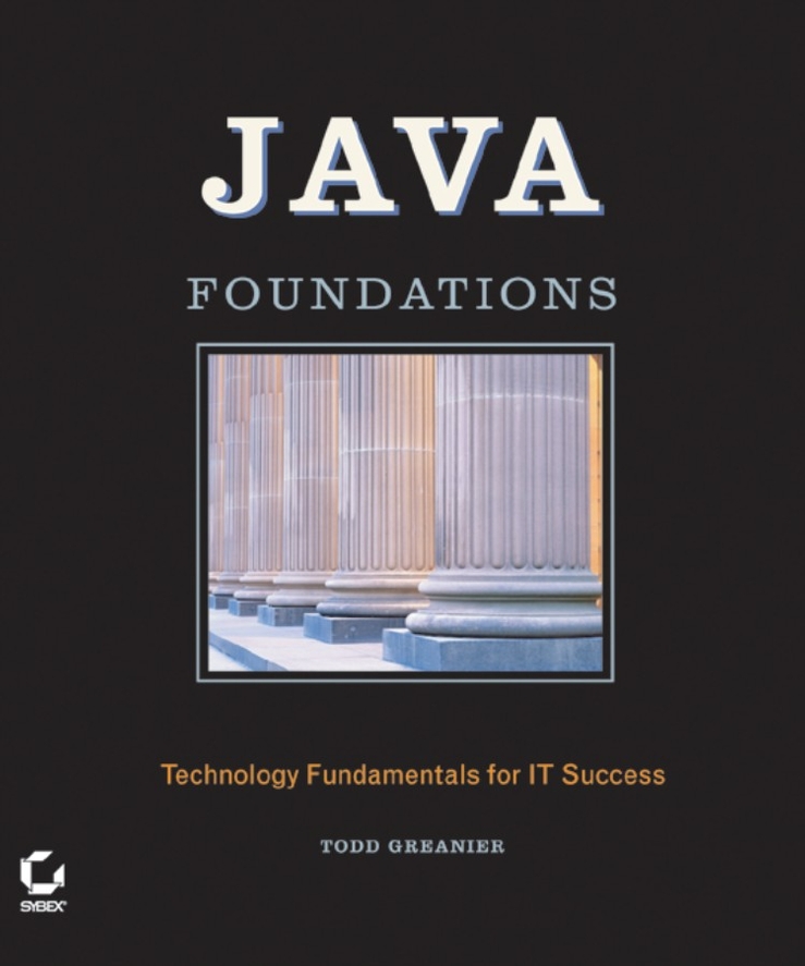E-book, JavaFoundations, Sybex