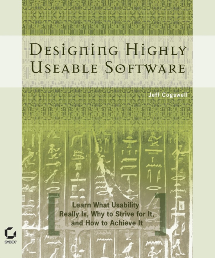 E-book, Designing Highly Useable Software, Sybex