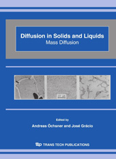 E-book, Diffusion in Solids and Liquids, DSL-2006 I, Trans Tech Publications Ltd