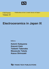 E-book, Electroceramics in Japan IX, Trans Tech Publications Ltd