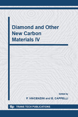 E-book, Diamond and Other New Carbon Materials IV, Trans Tech Publications Ltd