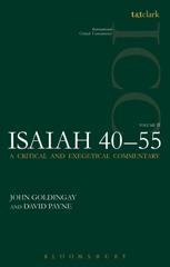 E-book, Isaiah 40-55 (ICC), T&T Clark
