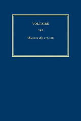 E-book, Œuvres complètes de Voltaire (Complete Works of Voltaire) 74B : Oeuvres de 1772 (II), Voltaire Foundation