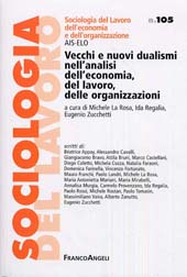 Article, Oltre i dualismi nella modellizzazione degli attori economici e sociali, Franco Angeli