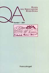 Issue, QA : Rivista dell'Associazione Rossi-Doria. Fascicolo 1, 2007, Franco Angeli