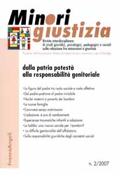 Artículo, Lo spazio dei padri nelle famiglie italiane, Franco Angeli