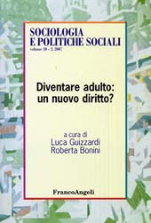 Article, La transizione all'età adulta : temi emergenti dalla ricerca sociologica italiana, Franco Angeli