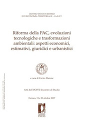Article, Nuovi modelli interpretativi delle dinamichedel mercato fondiario, Firenze University Press
