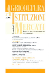 Artículo, Ragioni, impostazioni e destinatari dei manuali di diritto dell'ambiente, Franco Angeli