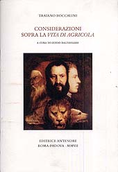 eBook, Considerazioni sopra la Vita di Agricola, Boccalini, Traiano, 1556-1613, Antenore