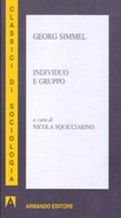 E-book, Individuo e gruppo, Simmel, Georg, 1858-1918, Armando
