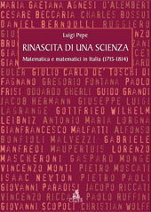 E-book, Rinascita di una scienza : matematica e matematici in Italia (1715-1814), CLUEB