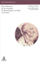 E-book, Pour l'historie de la réception de Montesquieu en Italie : 1789-2005, CLUEB